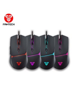 FANTECH Fantech 3in1 Gaming Combo with 104 Keys RGB Backlit Gaming Keyboard, Adjustable DPI Gaming Mouse, Speed Type Surface Design Mouse Pad Gaming Bundle  - Image 4