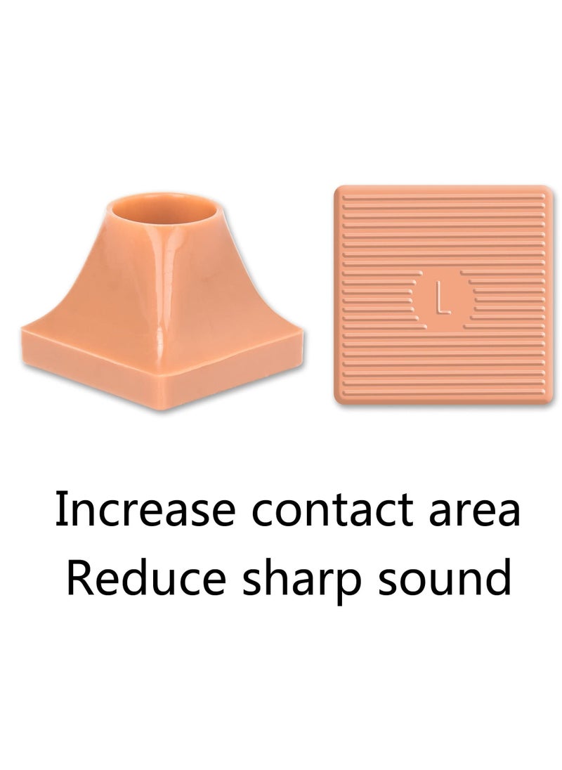 SYOSI - High Heel Protective Heel Caps, 10 Pairs Heel Tip Covers 5 Sizes ，Heel Stoppers Heel Repair Caps Covers for Walking on Grass and Uneven Road Heel Cover Cups for Wedding Outdoor Events - Image 1