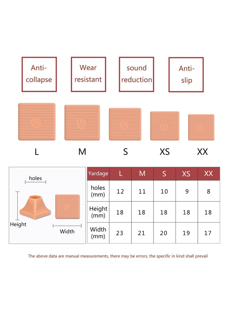 SYOSI - High Heel Protective Heel Caps, 10 Pairs Heel Tip Covers 5 Sizes ，Heel Stoppers Heel Repair Caps Covers for Walking on Grass and Uneven Road Heel Cover Cups for Wedding Outdoor Events - Image 1