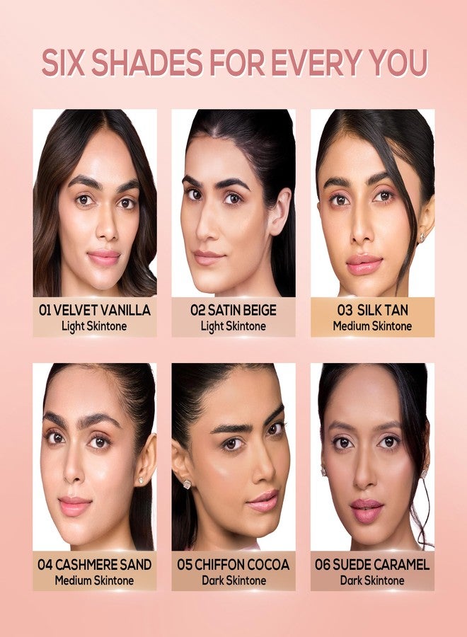 RENEE Lumi Glow Highlighting Compact- Satin Beige | 3D Glow, Buildable Coverage, Dewy Finish | Evens Skin Tone | With Hyaluronic Acid & Vitamin E| 9g - Image 5