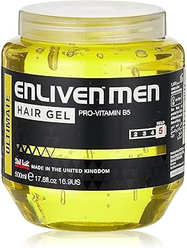 Enliven XL Ultimate Yellow Hair Gel 500 ml Pack of 1 - Image 1