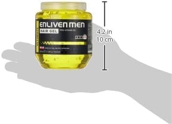 Enliven XL Ultimate Yellow Hair Gel 500 ml Pack of 1 - Image 5
