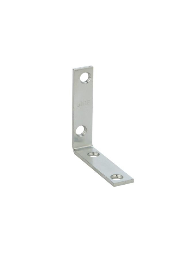 ACE Heavy-Duty Zinc Inside L Corner Brace Silver 2.5inch 01-3404-241 - Image 1