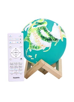 Multi-colored globe-shaped lights