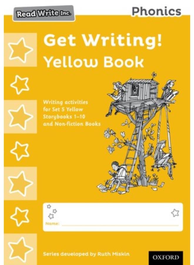 Read Write Inc. Phonics: Get Writing! Yellow Book Pack of 10