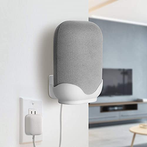 LeongLzt Ouligei Google Nest Audio Speaker Wall Mount/Bracket, in-Built Cable Management System & Easy Installation Speaker Holder Shelf Stand - Elegant & Durable Space Saving Accessory - Image 4