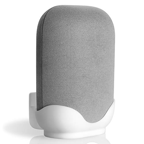 LeongLzt Ouligei Google Nest Audio Speaker Wall Mount/Bracket, in-Built Cable Management System & Easy Installation Speaker Holder Shelf Stand - Elegant & Durable Space Saving Accessory - Image 1