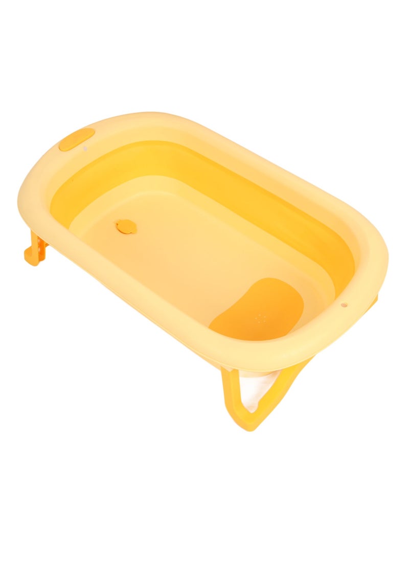 Velaurs Baby Bath Tub Large Capacity Prevent Slipping Thickened Collapsible Bathtub for Sitting Lying  - Image 1
