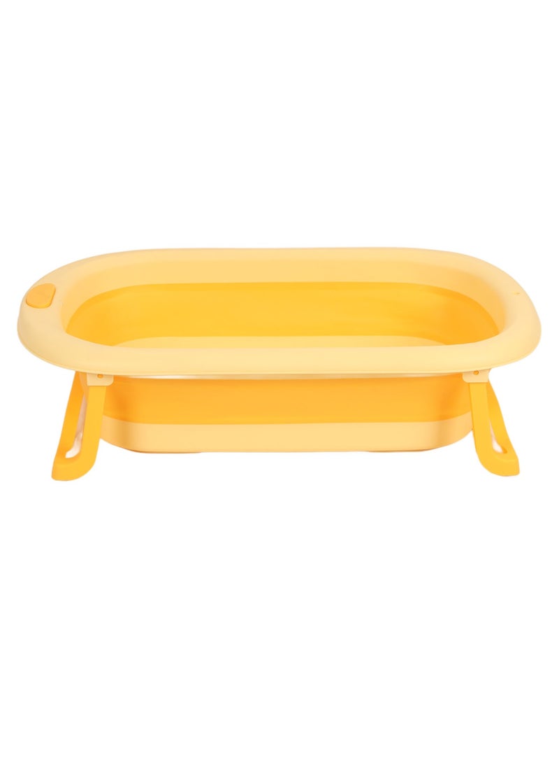 Velaurs Baby Bath Tub Large Capacity Prevent Slipping Thickened Collapsible Bathtub for Sitting Lying  - Image 2