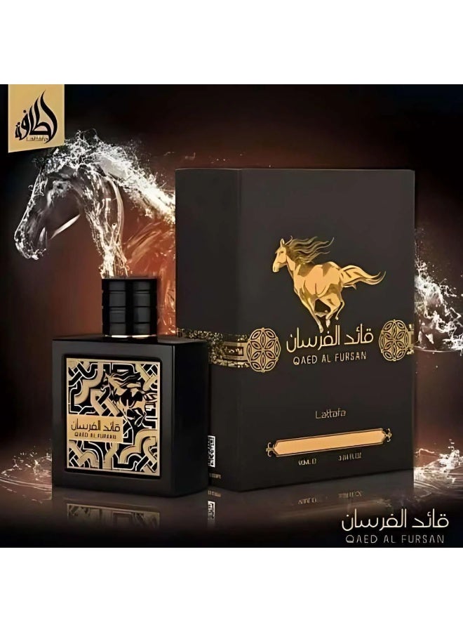 Lattafa Qaid Al Fursan for Men Eau de Perfume 90ml - Image 1