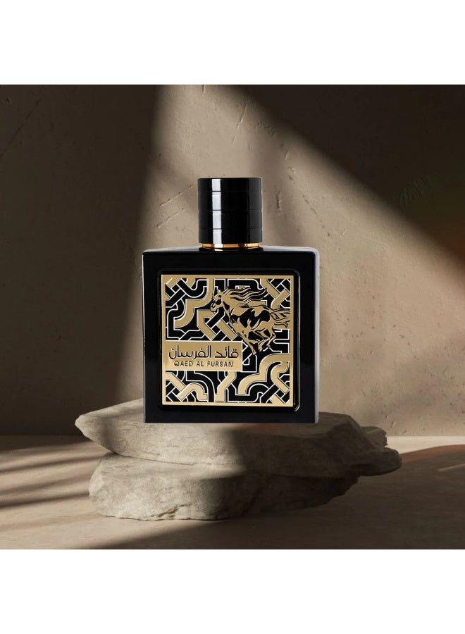 Lattafa Qaid Al Fursan for Men Eau de Perfume 90ml - Image 4