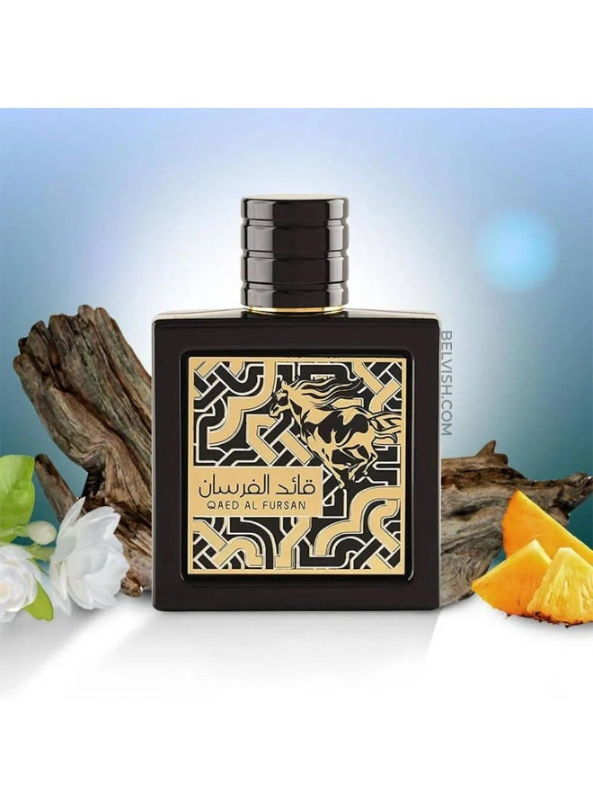 Lattafa Qaid Al Fursan for Men Eau de Perfume 90ml - Image 5