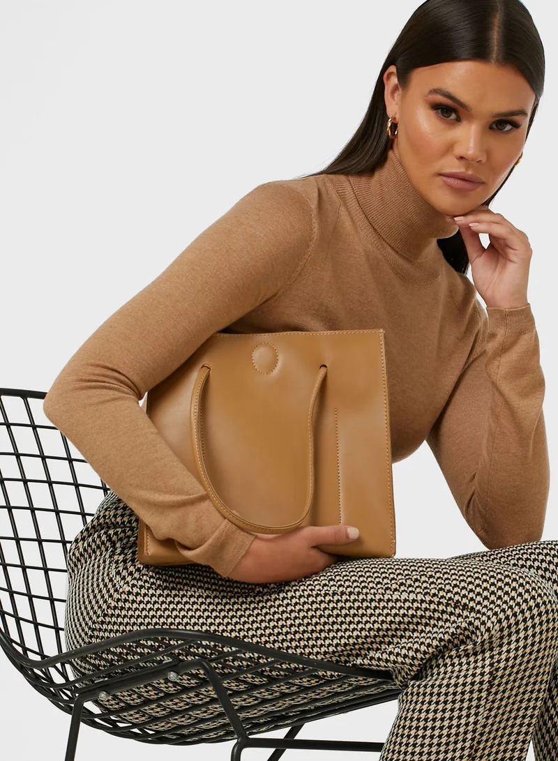 ELLA Minimal Tote Bag with Detachable Shoulder Strap