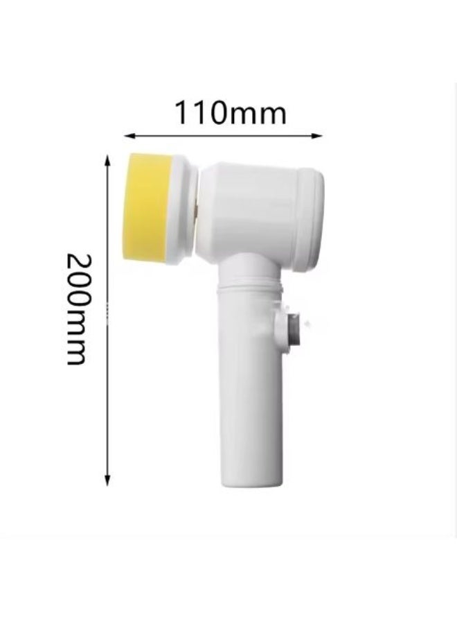 Multi-Functional Cordless Electric Cleaning Brush – Rechargeable, 3 Brush Heads for Kitchen, Bathroom & Tile - Image 2