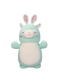 Squishmallows 10 inch Miley the Mint Llama Hugmee , Officially Licensed Kellytoy Plush Toy, Colorful Soft Toy, Gift for Kids, Girls & Boys Washable Squishy Stuff Toy Multicolor All Age  - Image 1