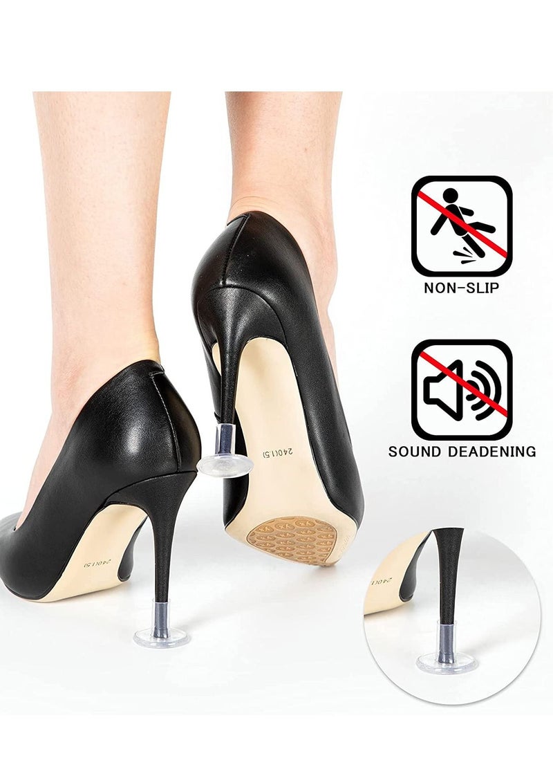 30 Pairs Heel Protectors for Shoes Stiletto High Protectors, Savers Stoppers Covers Perfect Weddings, Races, Formal Occasions Protecting from Grass, Gravel, Bricks
