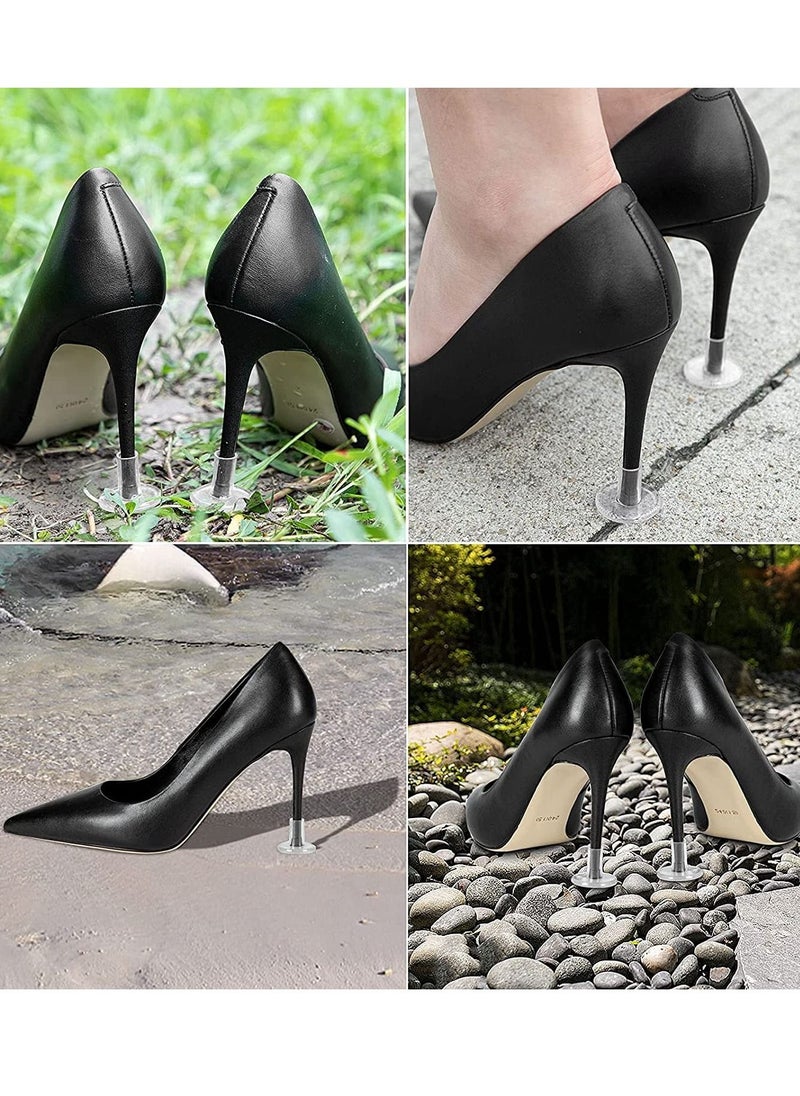 30 Pairs Heel Protectors for Shoes Stiletto High Protectors, Savers Stoppers Covers Perfect Weddings, Races, Formal Occasions Protecting from Grass, Gravel, Bricks