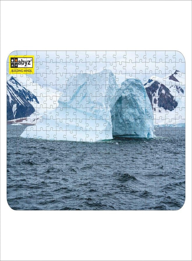 ABYZ Wooden Jigsaw Icebergs in Antarctica Puzzle with 252-Pieces Play and Learn Educational for 6+ Year Old Kids, Toy for Improving Memory & Problem Solving - Image 1