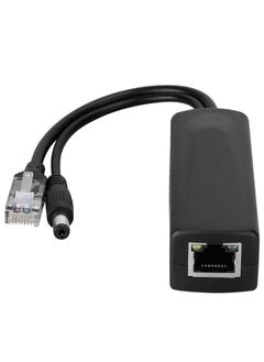 Generic 48V to 12V Active POE Splitter Adapter, Connectors Adapter Cable Splitter Injector AP Power Supply Isolated Type With DC 12V Output  - Image 1
