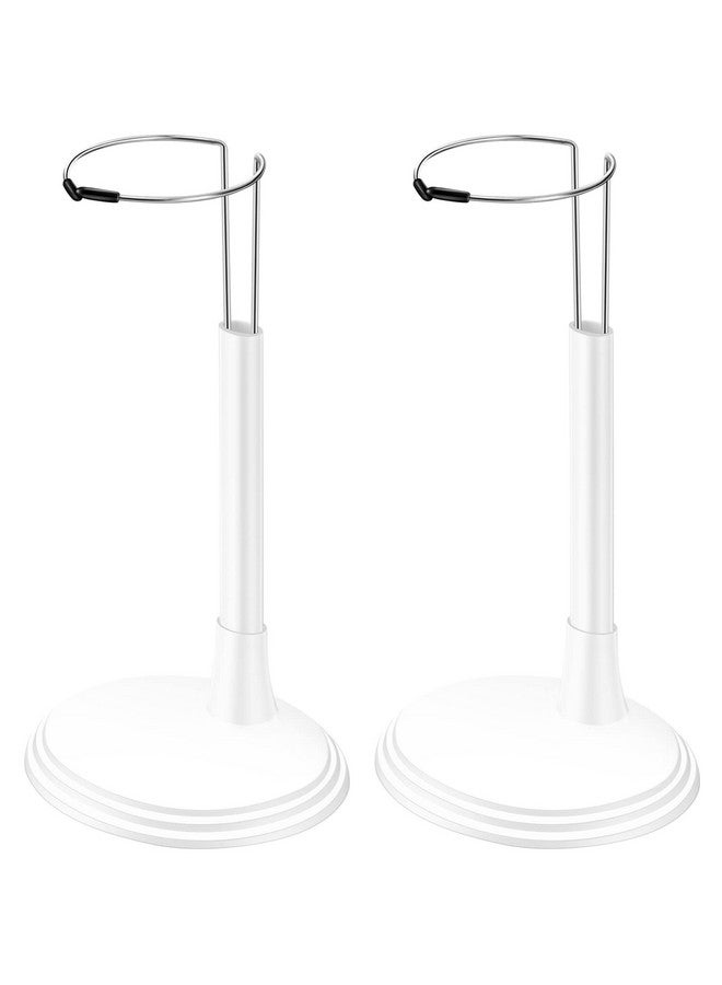 Toddmomy Action Figures White Doll Stands 2Pcs Doll Display Stand Doll Bracket Doll Support Stand Bear Stand Desktop Doll Holder For Kids Accessories (25Cm) Cabbage Patch Dolls - Image 1