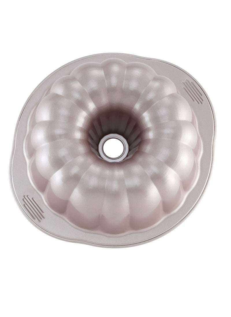 chefmade - Tube Cake Pan 9.5 Inch Non Stick Pumpkin Shaped Tube Pan - Image 1