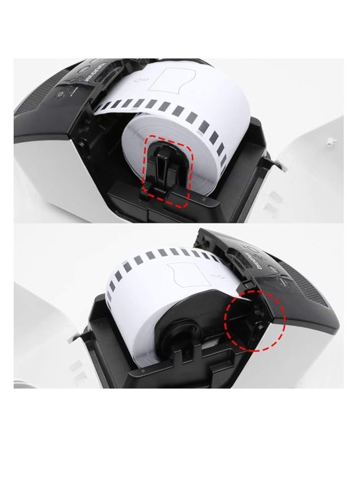 Terabyte شريط لاصق DK-22205 - أبيض 62 مم × 30 م لطابعات الملصقات من سلسلة Brother QL - Image 4