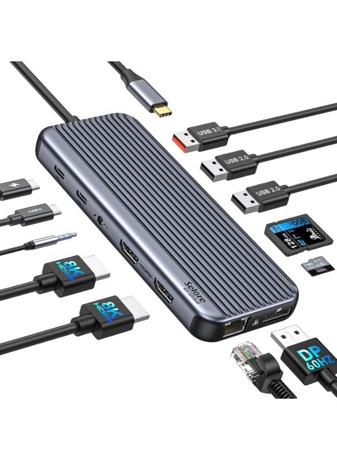 Selore&S-Global Usb C Docking Station