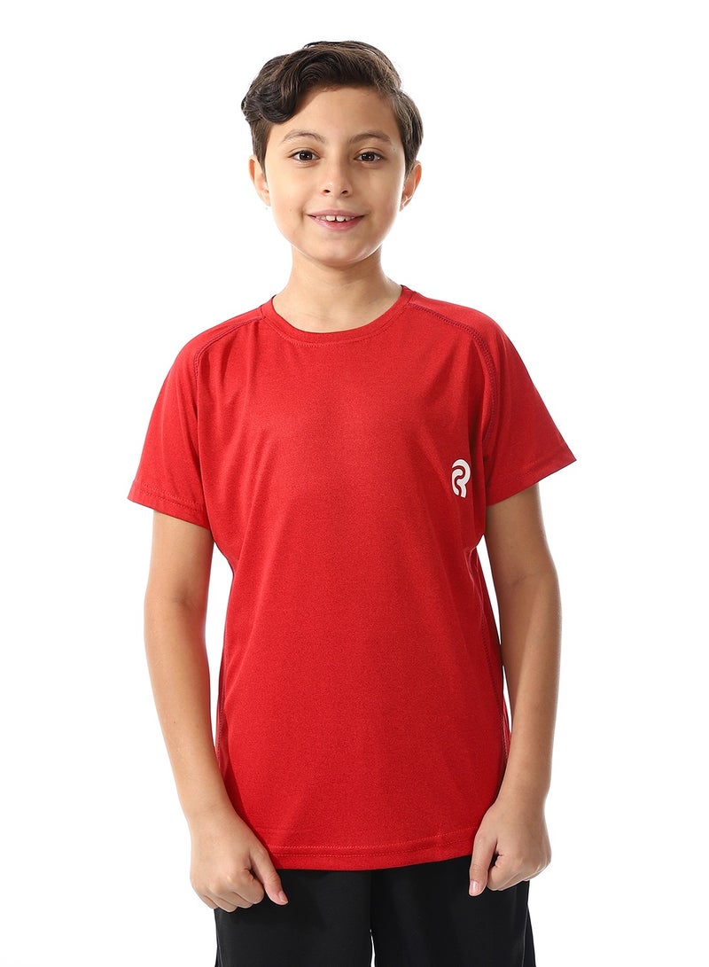 Caesar قميص رياضي للأولاد برقبة دائرية - Image 1