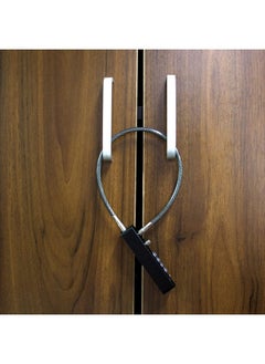 Beauenty Combination Lock Cable Security Steel Cable Luggage Lock Weatherproof with Resettable Code, Braided Steel Coated Anti-Theft Cable Lock  - Image 2