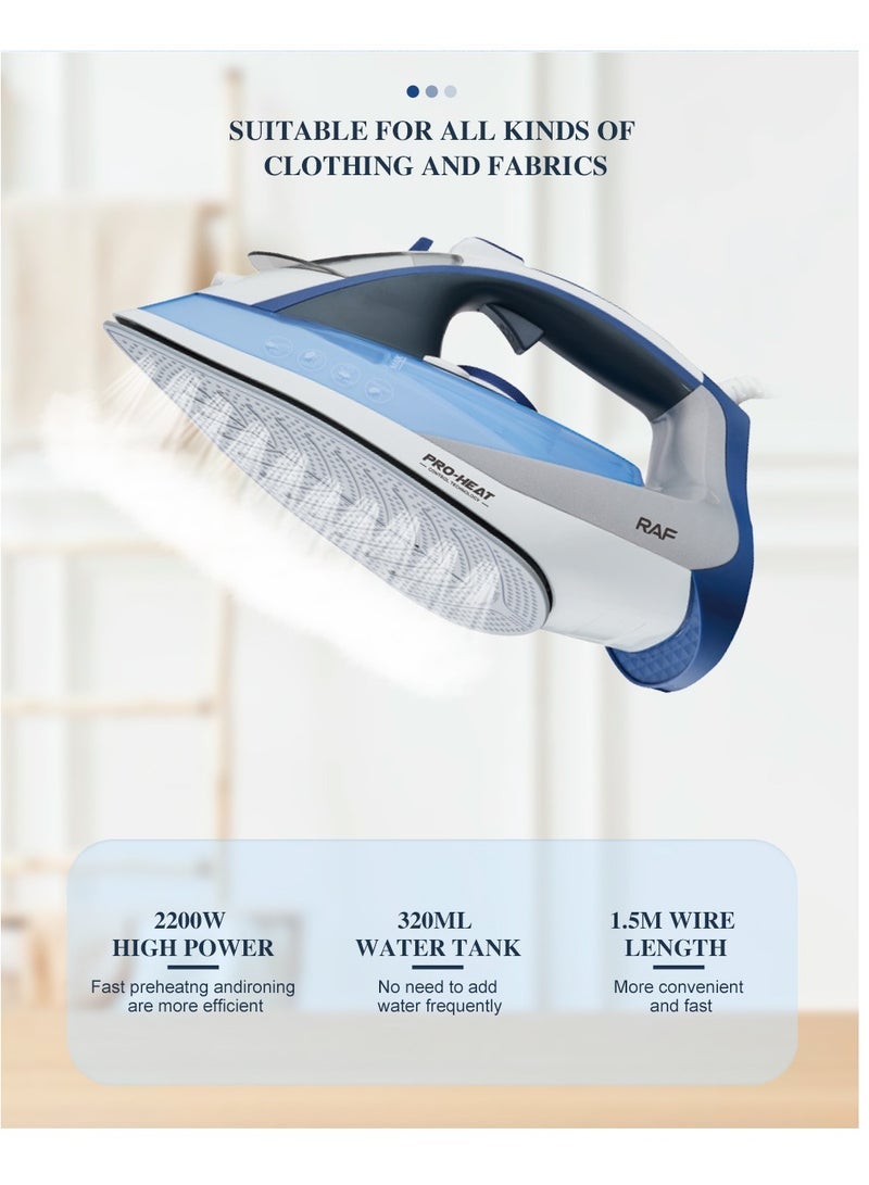آر إيه أف مكواة بخار منزلية محمولة، ماكينة كي صغيرة محمولة - Image 3