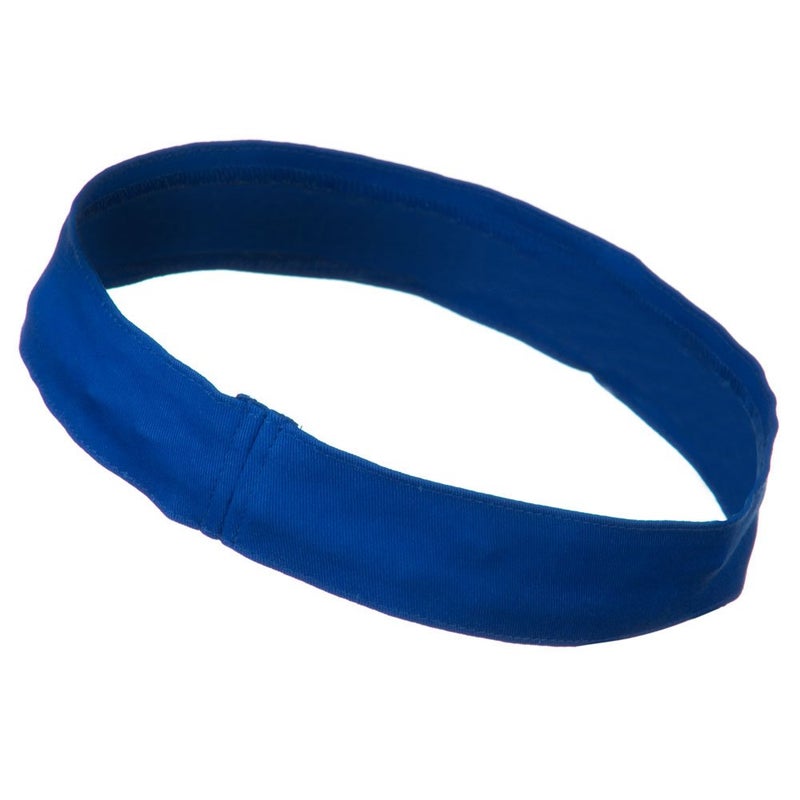 OTTO Cotton Twill Stretchable Hat Band (One Size, Royal) - Image 1
