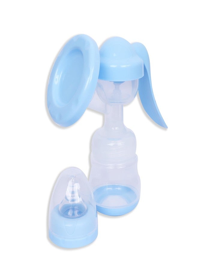 Extra Care Manual Breast Pump with Soft & Gentle Silicone Cushion | Compact & Ergonomic | 100% Food Grade Silicone, BPA Free | With 1 Washable Breast Pad & 1 Storage Bottle - Image 1