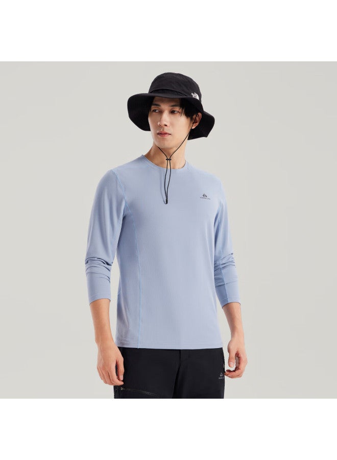 Toread Men's Mesh Quick-dry Long Sleeve T-shirt Autumn New Hiking Mountaineering Fitness Sports Base Layer - Image 4
