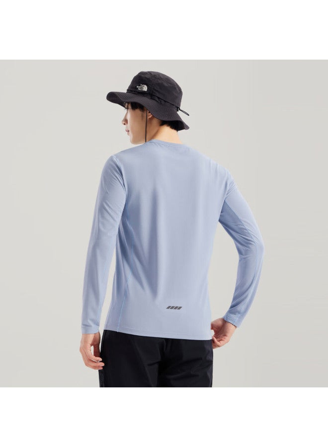 Toread Men's Mesh Quick-dry Long Sleeve T-shirt Autumn New Hiking Mountaineering Fitness Sports Base Layer - Image 3