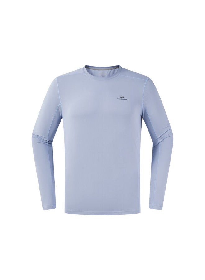 Toread Men's Mesh Quick-dry Long Sleeve T-shirt Autumn New Hiking Mountaineering Fitness Sports Base Layer - Image 5