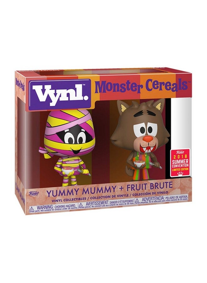 Funko Vynl. Yummy Mummy + Fruit Brute Monster Cereals Vinyl Collectible 2018 Summer Convention Limited Edition - Image 2