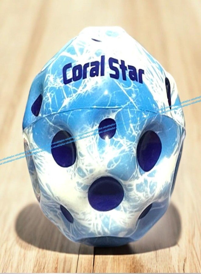 Valuableplus® 1Pc Super High Bouncing Ball Toy for Kids Outdoor Fun (Pack of 1) (Blue Moon Ball) - Image 1