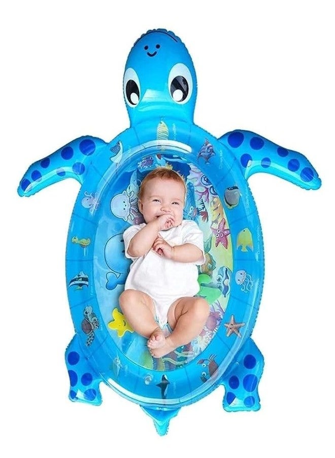 Famous Quality Kids Water Play Mat Toys Inflatable Tummy Time Water Play Mat and Toddlers Perfect Fun Activity Inflatable Mat, Outdoor Water Play Mat for Baby - Pack of 1 - Image 2