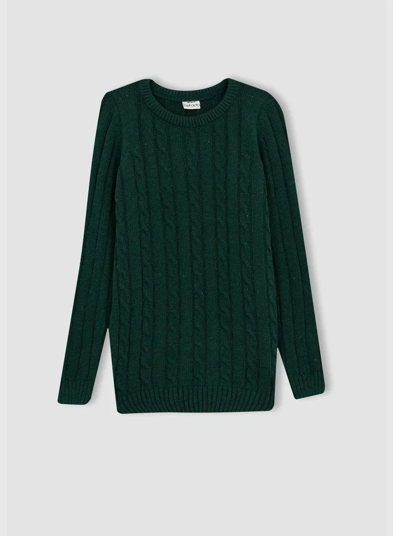 DeFacto Boy Crew Neck Tricot Pullover