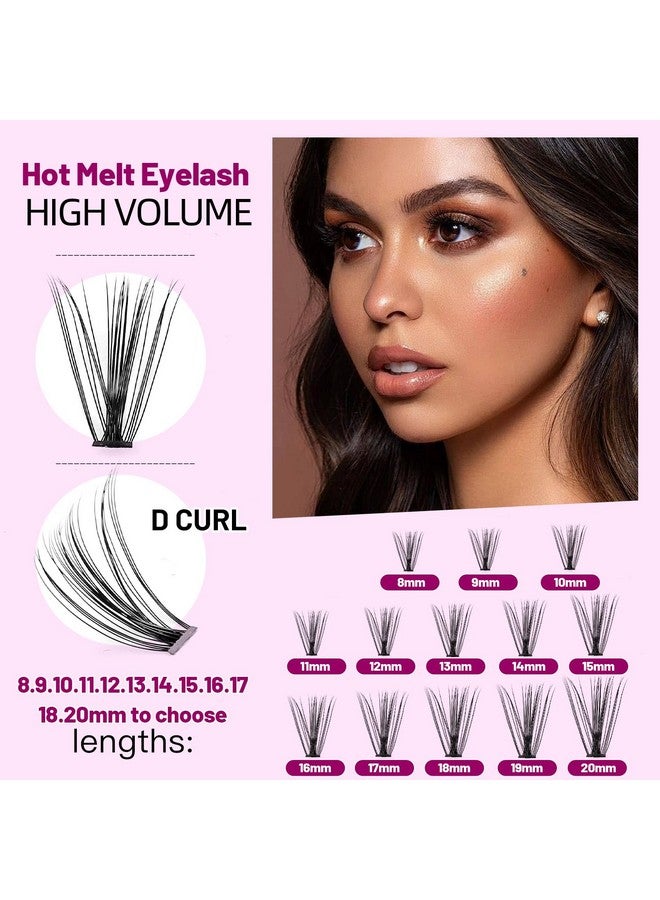 Dedila 8/10/12/14/16/17/18/20mm 60pcs 20 Root Grafting Individual False Eyelashes Mink Natural Long Eye Lashes Cluster Extension Makeup Beauty Fake Eyelash (15mm) - Image 2