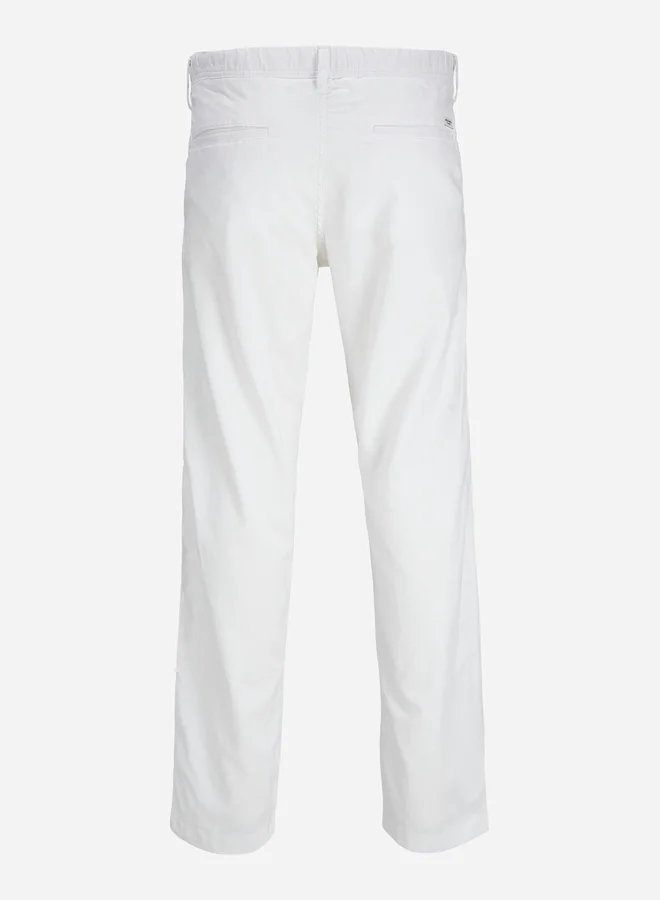 JACK & JONES Mid Rise Relaxes Fit Denim Joggers