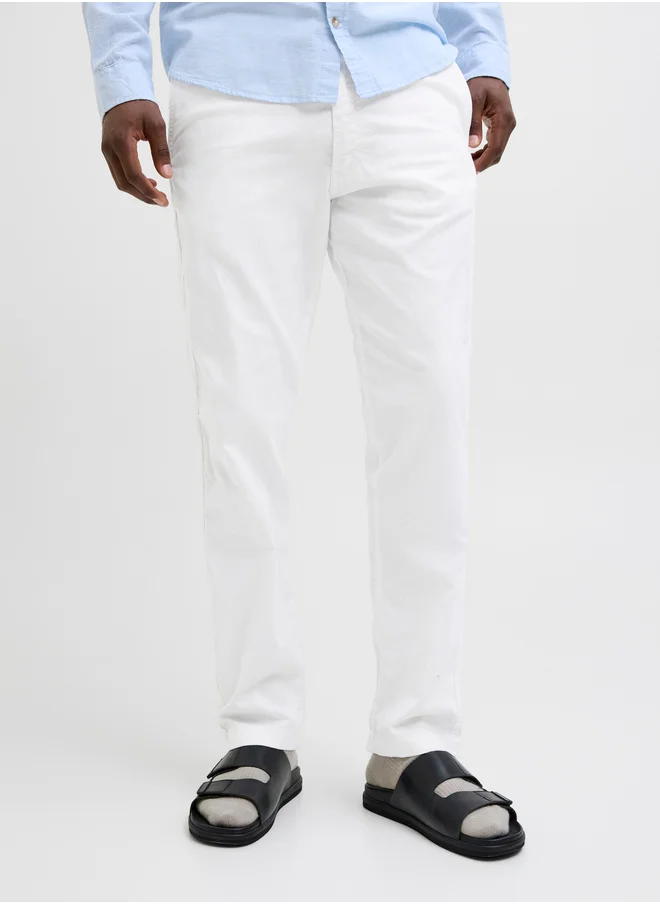 جاك اند جونز Mid Rise Relaxes Fit Denim Joggers