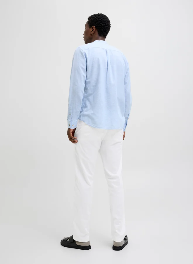 JACK & JONES Mid Rise Relaxes Fit Denim Joggers