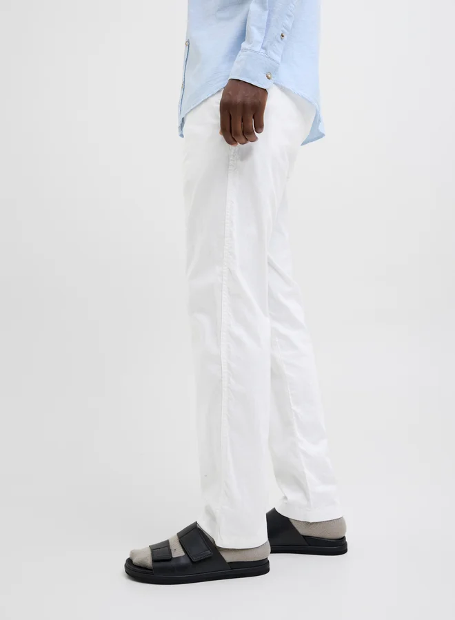 JACK & JONES Mid Rise Relaxes Fit Denim Joggers