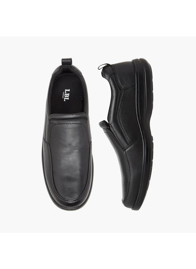 ال بي ال من شو اكسبرس Men Solid Slip-On Loafers
