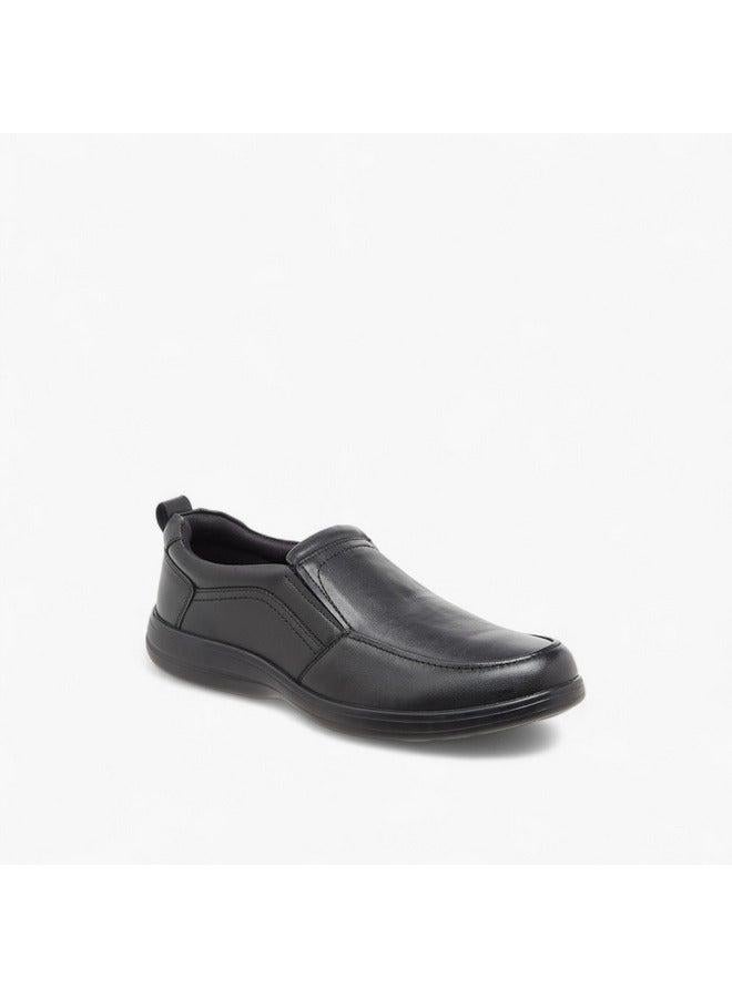 LBL by Shoexpress Men Solid Slip-On Loafers - Image 1