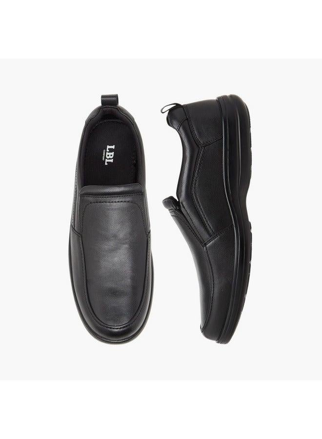 LBL by Shoexpress Men Solid Slip-On Loafers - Image 3