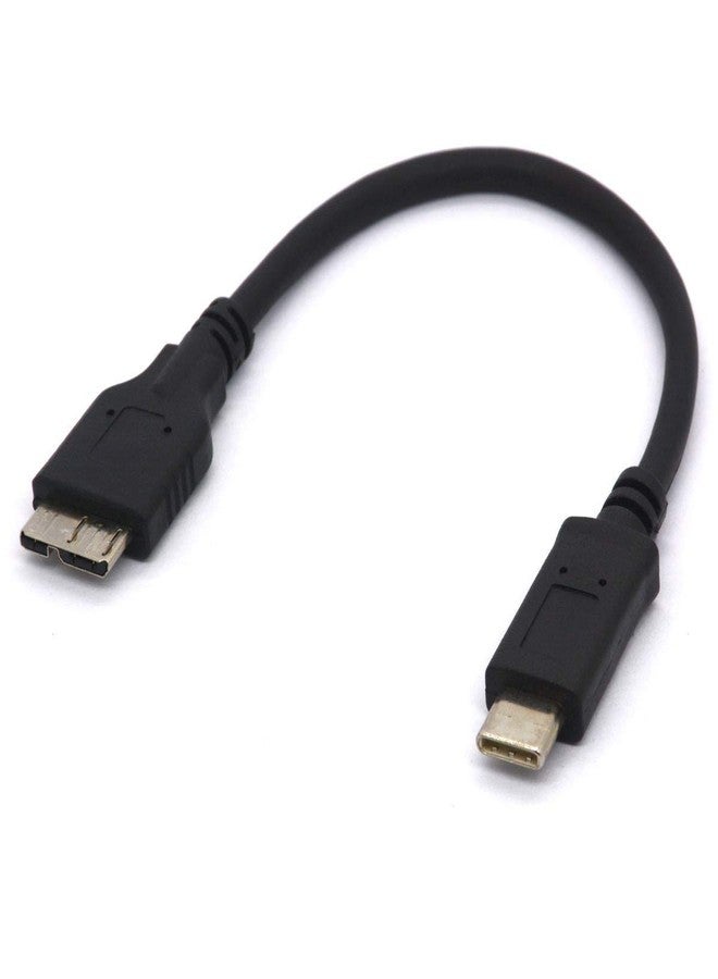 GLHONG Short USB C to Micro B Cable - Type C 3.0 to Micro B Cord for Toshiba Seagate, WD West Digital External Hard Drive,HDD, Camera, Galaxy S8/S9(15 cm) - Image 5