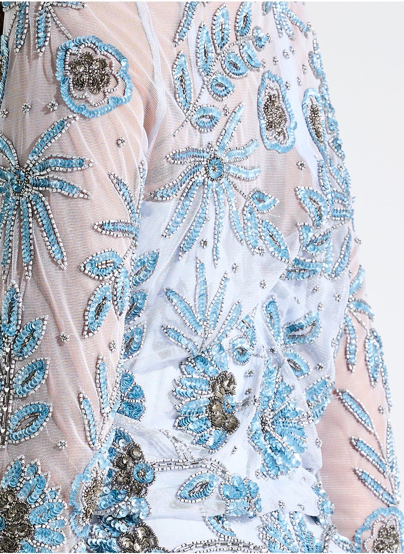 Namshi x - Emebllished Evening Dress - Image 1