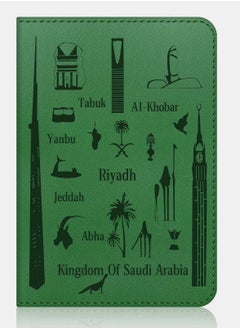 Excefore Passport Card Holder PU Leather Passport Holder,  - Image 1